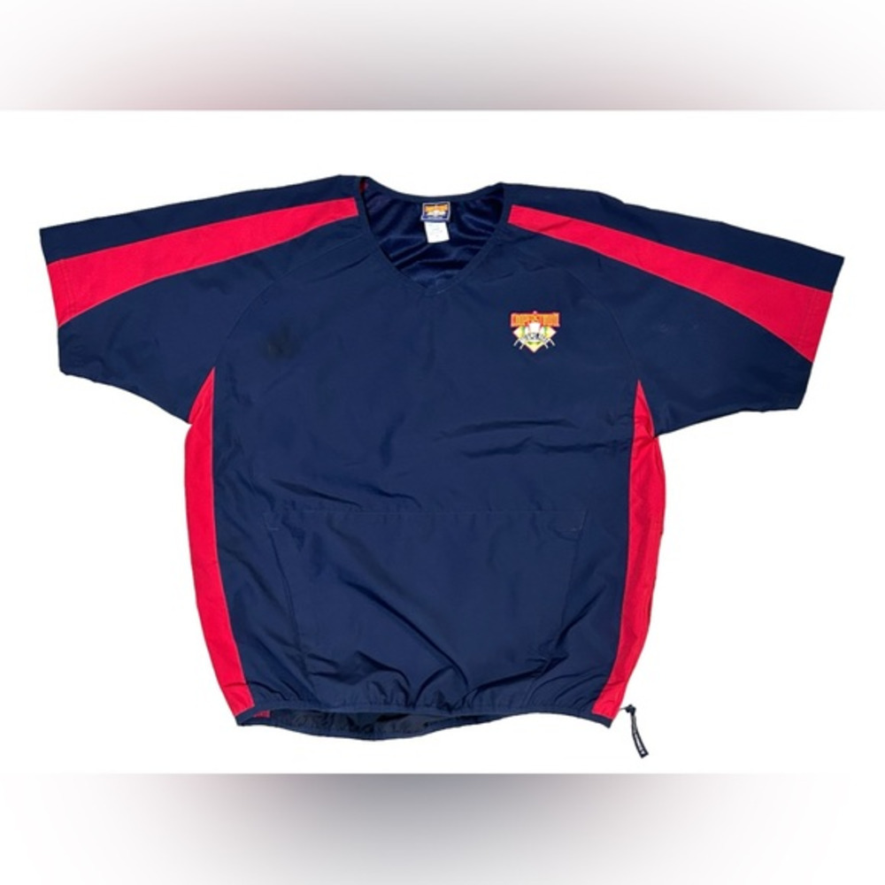 Cooperstown Dreams Park Jersey Mens Size Med Baseball Warmup Shirt Windbreaker‎